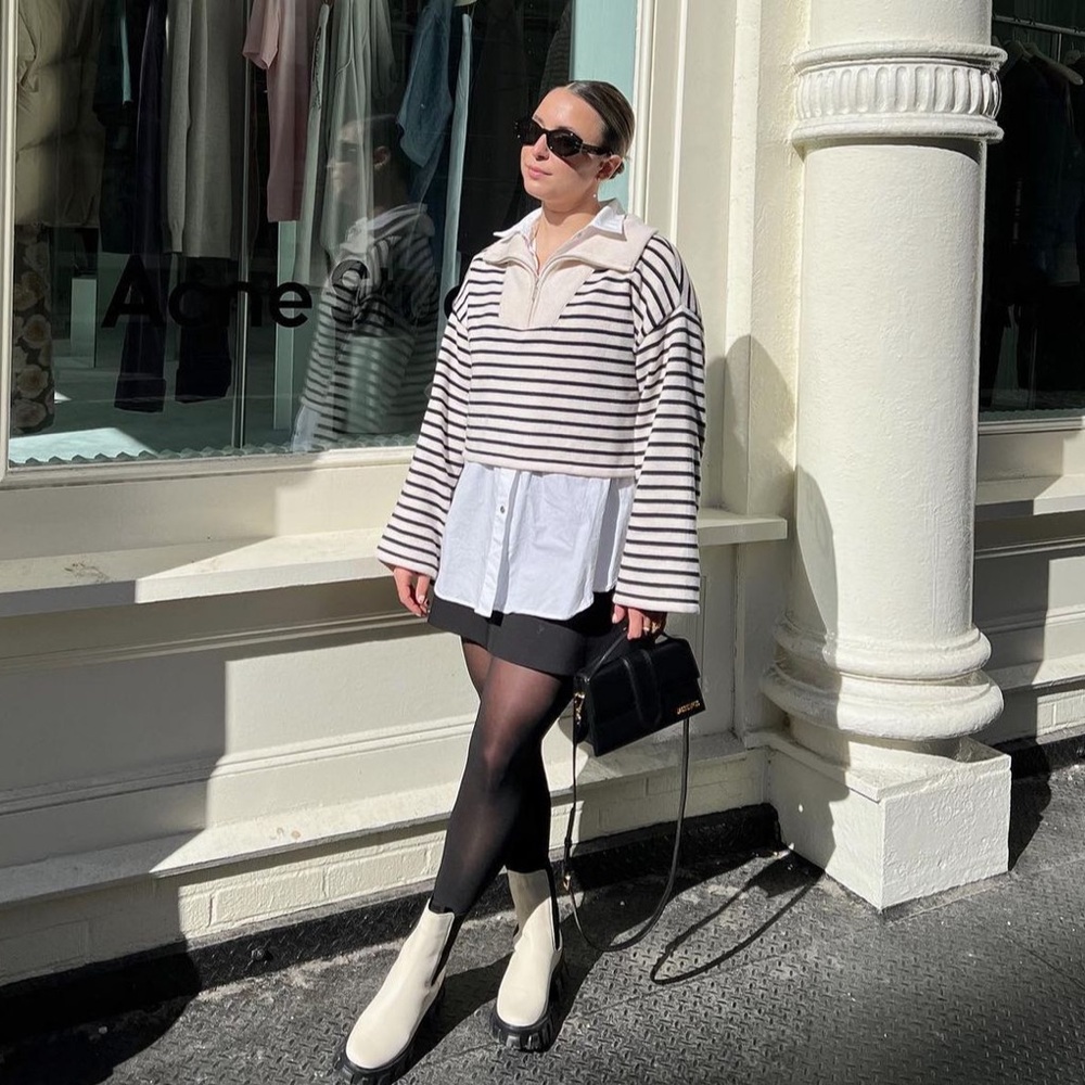 L’Academie Striped Sweater